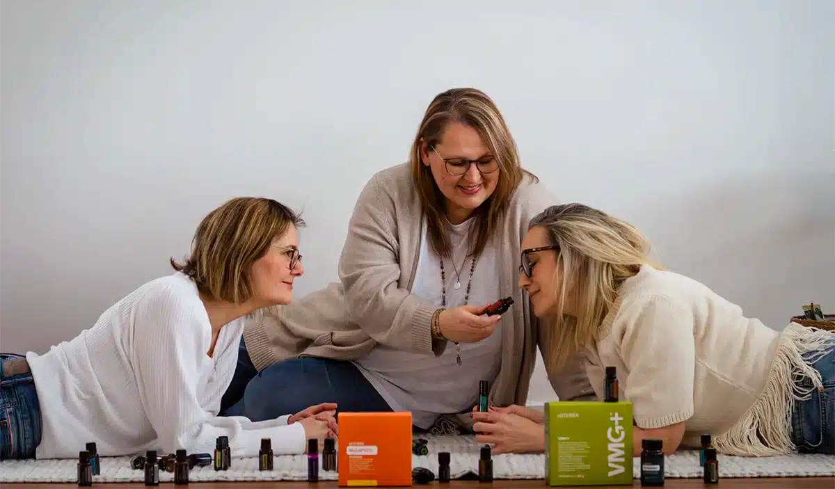 Das Ginger and Grape-Team bei der &Ouml;le-Beratung